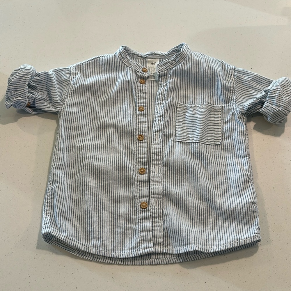 H&M baby button up